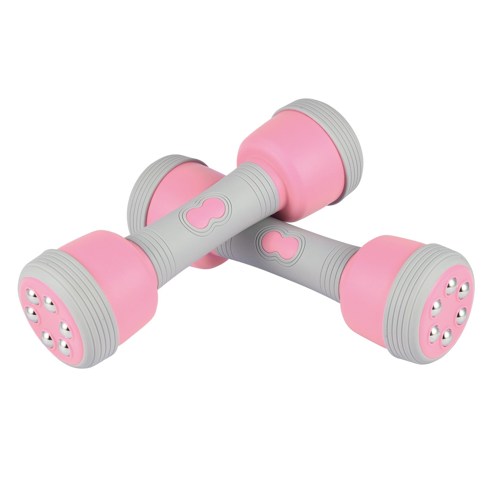 Multifunctional Massage Dumbbell, 5-in-1 Adjustable Dumbbell Weight Pair