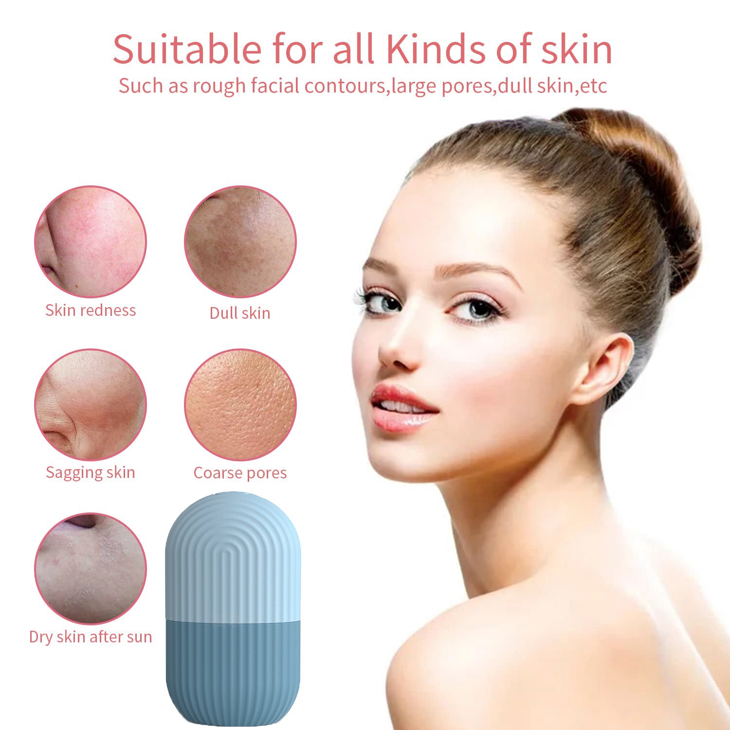 Silicone Mould Face MassagerOhya™ Facialis Silicone Mold Massager: Premium Upgrade for Radiant Skin